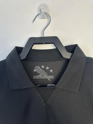 2013-2014 Retro Brasilien Schwarz Fußballtrikot  — view 3