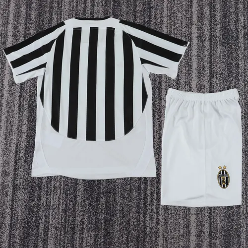 قميص كرة قدم ريترو Juventus المنزلي 2003/2004 جودة تايلاندية  مقاس أطفال — view 2