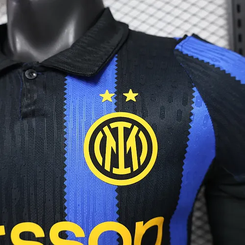 2026/2027 Mangas Longas Versão Jogador Inter Milan Casa Camisa de Futebol   — view 5