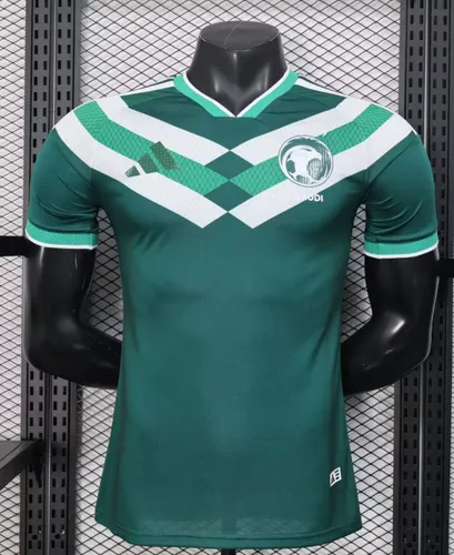 قميص منتخب السعودية الوطني الأخضر الخاص للاعبين لموسم 2026 جودة تايلاندية 