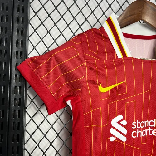 2024/2025 Liverpool Heim Fußballtrikot  Kindergröße — view 3