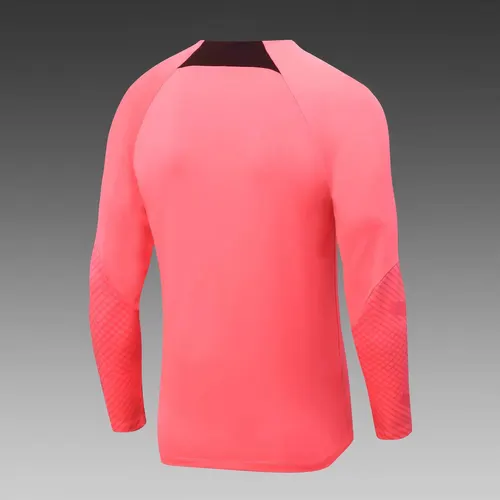 2022/2023 Liverpool Half-Pull Training Suit Pink Jersey  Set — view 4