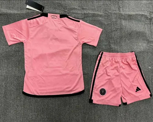 2024/2025 Inter Miami Heim Fußballtrikot AAA fan-gradät Kindergröße — view 2