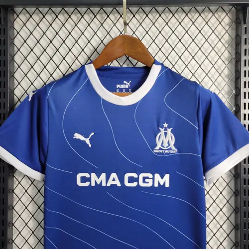2023/2024 Olympique de Marseille Auswärts Fußballtrikot  Kindergröße — view 3