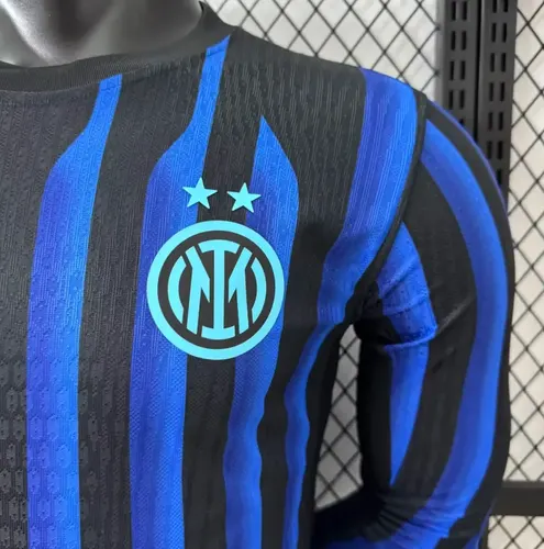 Camisa Inter Milan Home Manga Longa Versão Jogador 2025/2026  — view 6
