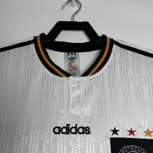 1996 Retro Soccer Jersey Germany Home — view 3