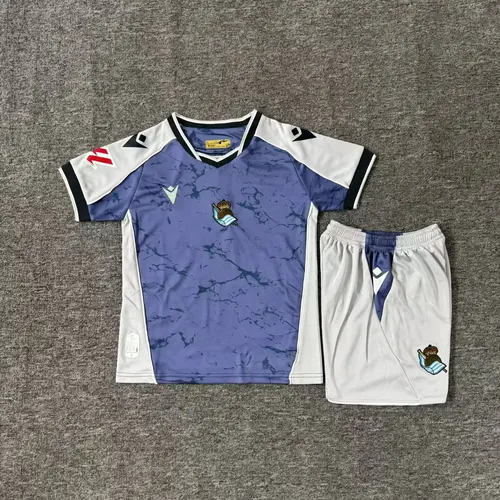 2025/2026 Real Sociedad Away Football Shirt  Kids Size — view 1
