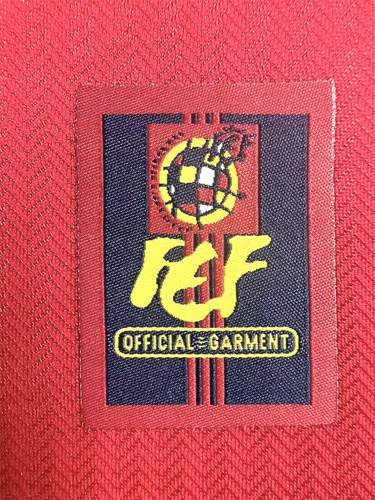 1998 Retrô Espanha Casa Camisa de Futebol  — view 6