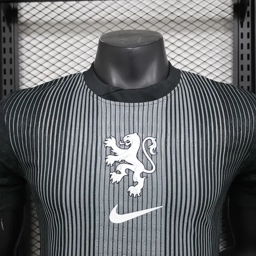 2025/2026 Versión Jugador Países Bajos Selección Nacional Portero Camiseta de Fútbol  — view 6