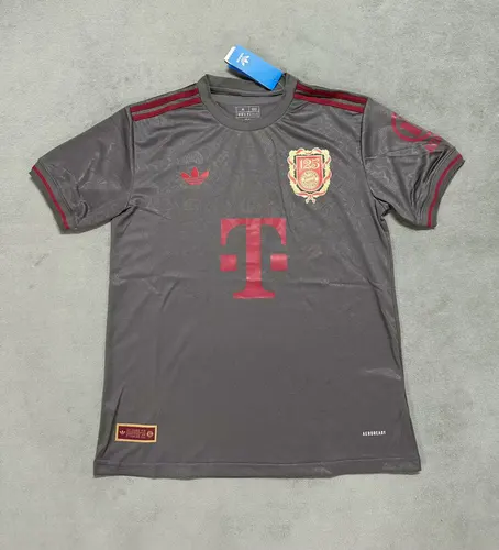 2025/2026 Bayern Munich 125e Anniversaire Édition Grise Maillot de Football landaise