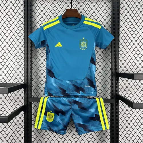 2026 Spain National Team Goalkeeper Football Shirt  Kids Size — view 1