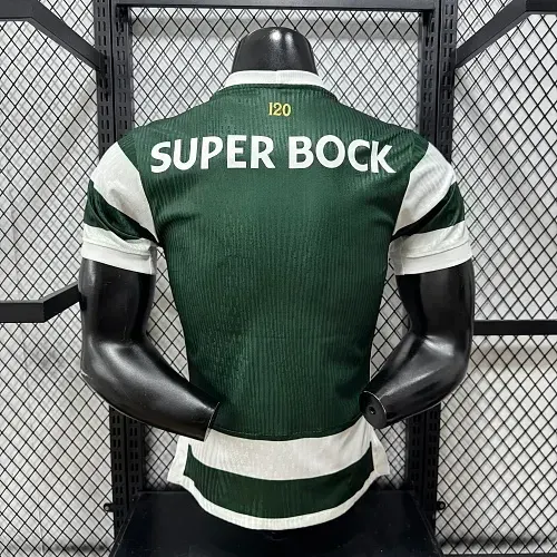 Camiseta de fútbol Sporting Lisbon Home Player Version 2026/2027   — view 2