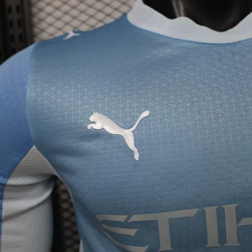 2026/2027 Long Sleeve Player Version Manchester City Home Football Jersey   — view 5