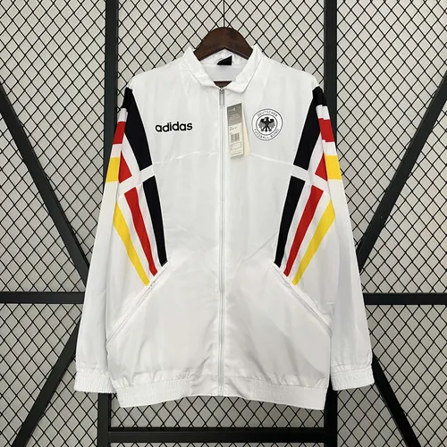Blouson coupe-vent Allemagne 2024 Blanc Maillot de football — view 1