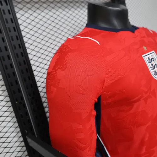 Camisa de Futebol Manga Longa Fora Inglaterra 2026 Versão Jogador AAA qualidade fã — view 5