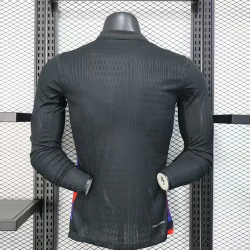 2025/2026 Long Sleeve Player Version England Away Football Shirt  — view 2
