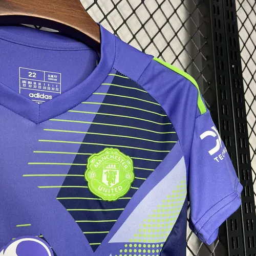 2024/2025 Maillot Gardien Manchester United  Taille Enfant — view 4