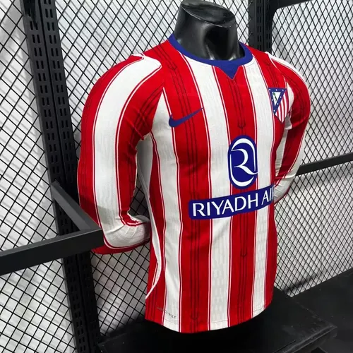 2026/2027 Langarm Spielerversion Atletico Madrid Heimtrikot Fußball   — view 4