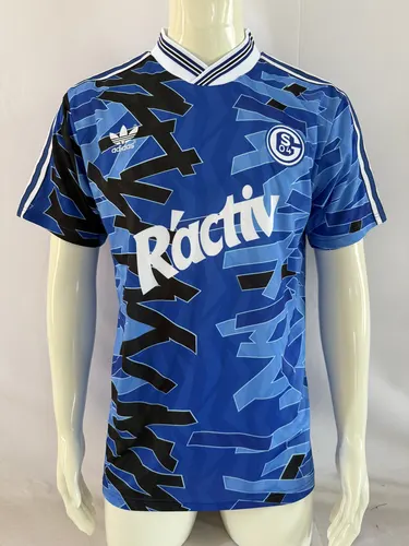 1992/1993 Retro Schalke 04 Home Football Jersey   — view 1
