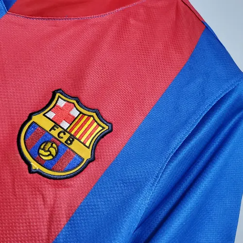 2006/2007 Retro Barcelona Home Football Shirt  — view 5
