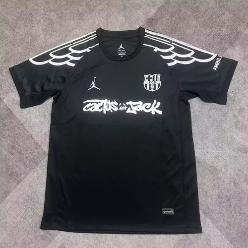 2025/2026 Camiseta de Fútbol Edición Especial Colaboración Barcelona x Travis Scott Calidad Thai — view 1
