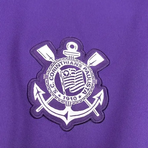2025/2026 Corinthians Purple pre-match training Football Jersey  — view 5