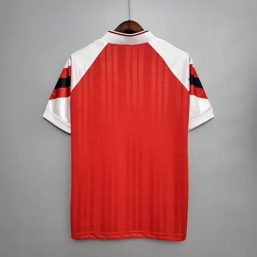 Maillot de football domicile rétro Arsenal 1992/1993  — view 2