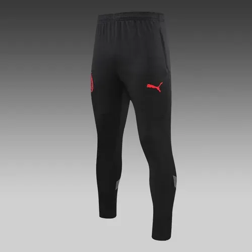 2022/2023 AC Milan Halb-Reißverschluss Trainingsanzug Rot Fußballtrikot  Set — view 7