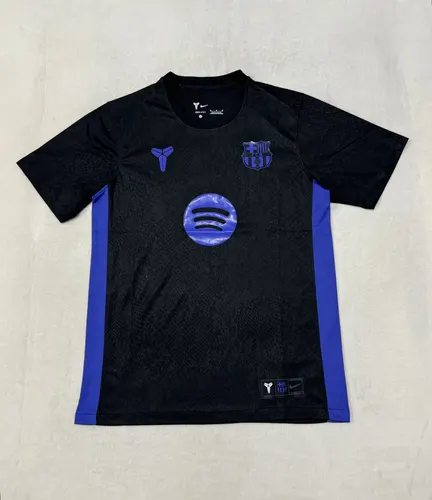 2025/2026 Barcelona Joint Version Schwarz Fußballtrikot  — view 1