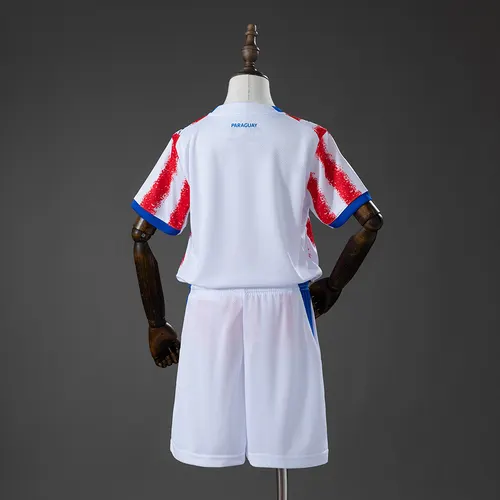 2026 Paraguay Home Kids Kit Jersey  — view 2