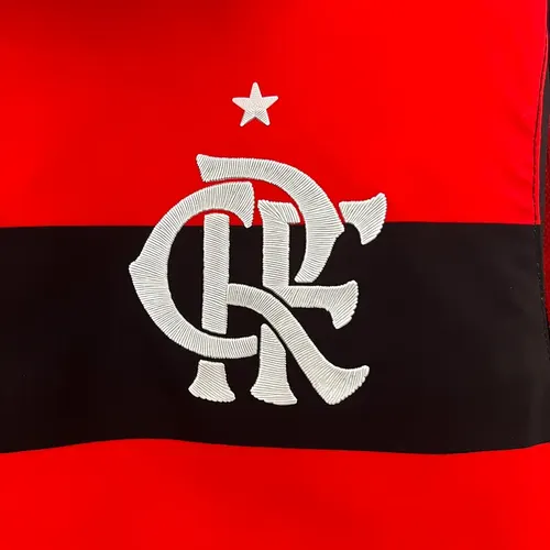 2024-2025 Flamengo Lässige Wendbare Windjacke (Weiß-Rot) Fußballtrikot  — view 5