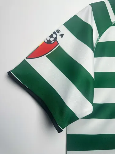 Camiseta de Fútbol Retro Local Sporting de Lisboa 2003-2004 Calidad Thai — view 6