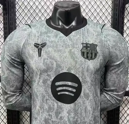 قميص كرة قدم برشلونة لحراس المرمى 2026/2027 أكمام طويلة نسخة اللاعب جودة تايلندية  — view 3