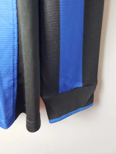1998/1999 Retro Long Sleeve Internazionale Milan Home Football Jersey  — view 8