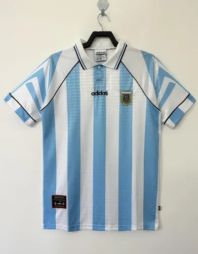 1996-1997 Retro Argentina National Team Home Jersey   — view 1