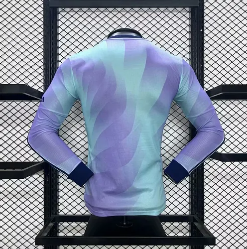 Camiseta de Fútbol 2024/2025 Manga Larga Arsenal Tercera Visitante Versión Jugador  — view 2