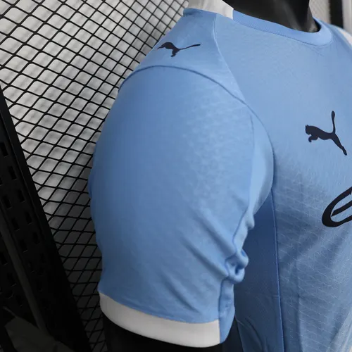2025/2026 Player Version Manchester City Home Football Shirt  — view 6