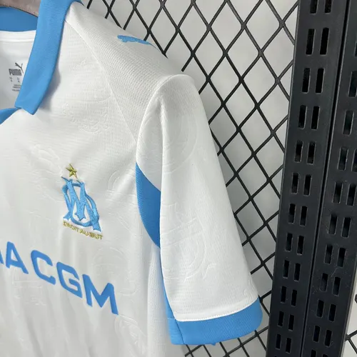 2025/2026 Olympique de Marseille Home Camisa de Futebol  — view 8