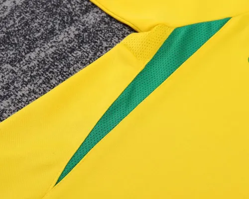 2002 Retro Brasilien Heim-Fußballtrikot   Kindergröße — view 5