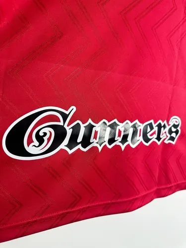 1996-1997 Retro Long Sleeve Arsenal Home Football Shirt  — view 8