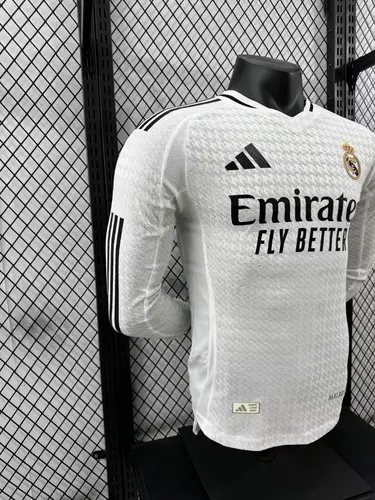 2024/2025 Spielerversion Real Madrid Heim Langarm Trikot  — view 8