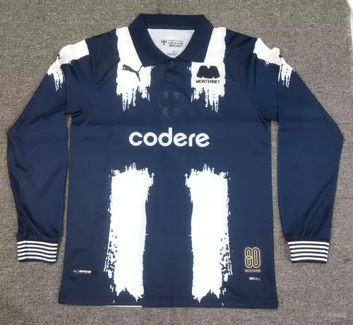 2025/2026 Manches Longues C.F.Monterrey 80e Anniversaire Édition Maillot de Football  — view 1