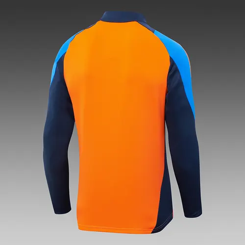 Conjunto de entrenamiento de media cremallera naranja de la Juventus 2024/2025  — view 4