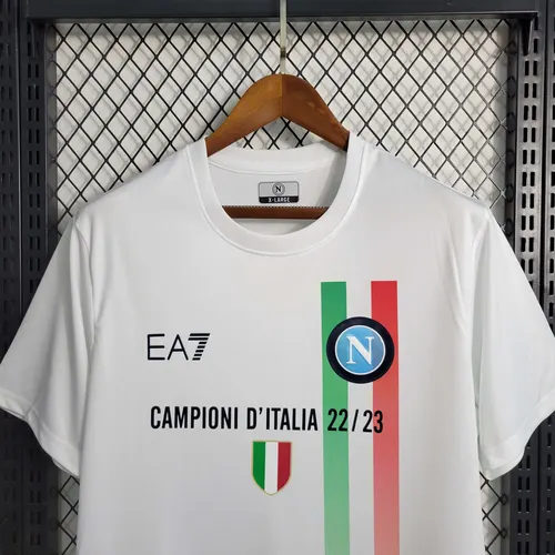 2023/2024 Napoli Camiseta Fútbol Edición Conmemorativa Blanca 2021/2022  — view 4