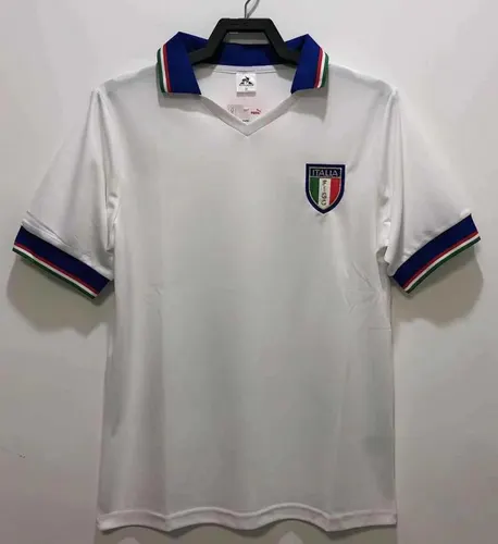 1982 Retro FIFA Italy Away Soccer Shirt  — view 1