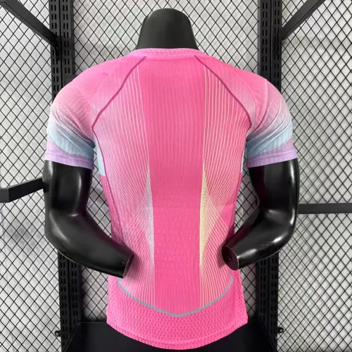 Maillot de football 2025/2026 Version Joueur Psg Paris Saint-Germain Édition Spéciale Rose lande — view 2