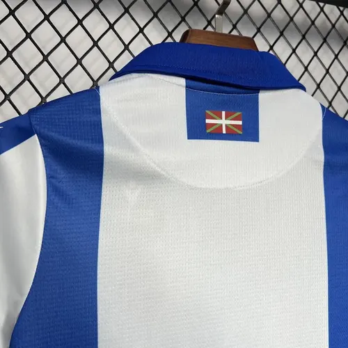 2024/2025 Real Sociedad Maillot Domicile  Taille Enfant — view 7