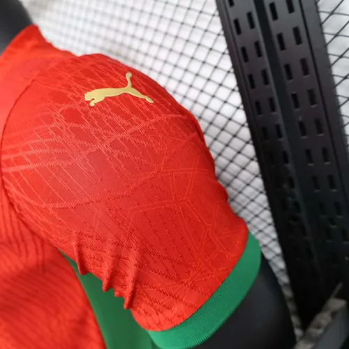 Camisa de Futebol Casa da Seleção Nacional de Marrocos Versão Jogador 2025 AAA qualidade fã — view 7