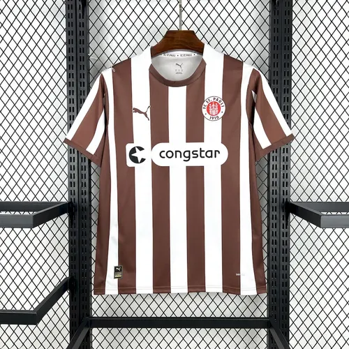 2025/2026 St Pauli Casa Camisa de Futebol  — view 1