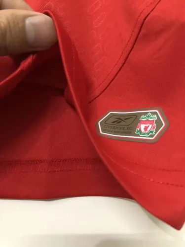 Maillot de football domicile rétro Liverpool 2004/2005  — view 8